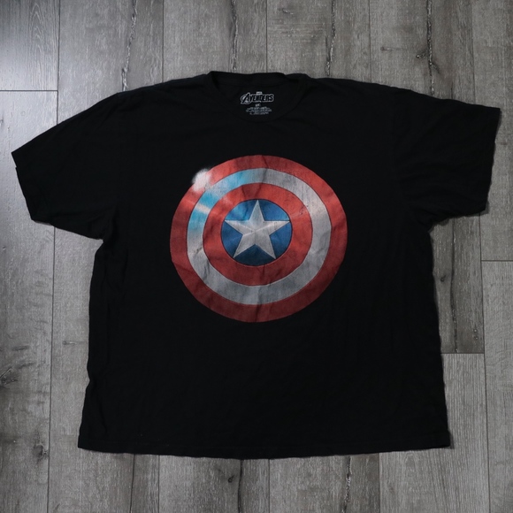 mens captain america shirt